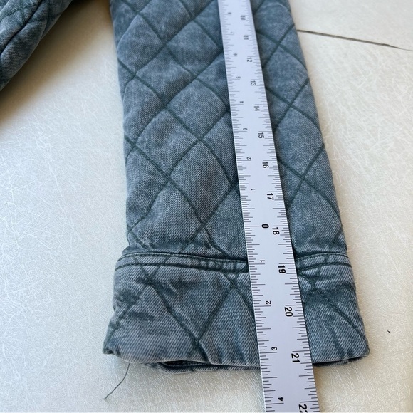 Young Fabulous & Broke Walker Quilted
Jacket Green Mineral Wash Women Size XS - Picture 7 of 9